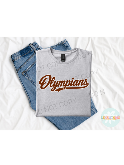 School Spirit Varsity Name (no apparel)
