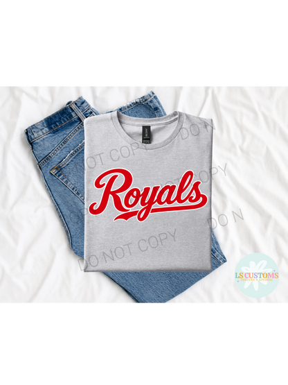 School Spirit Varsity Name (no apparel)