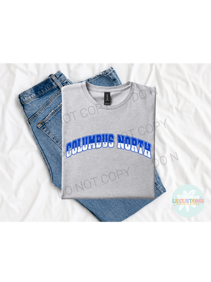 School Spirit Distressed School (no apparel)