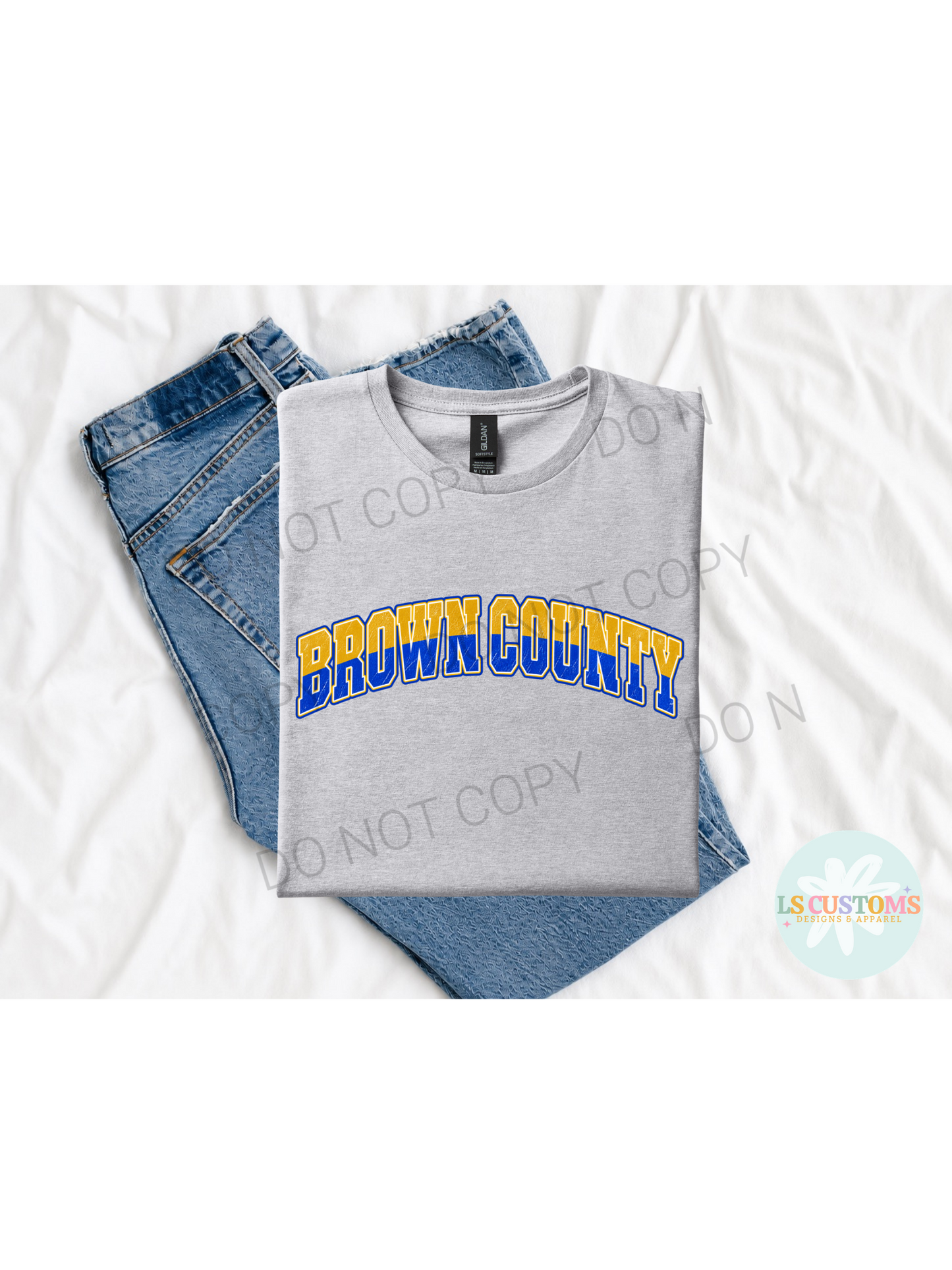 School Spirit Distressed School (no apparel)