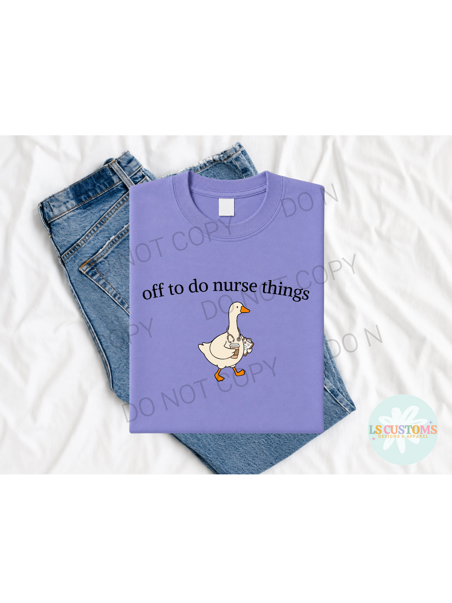 Off To Do Nurse Things: 2 Color Options