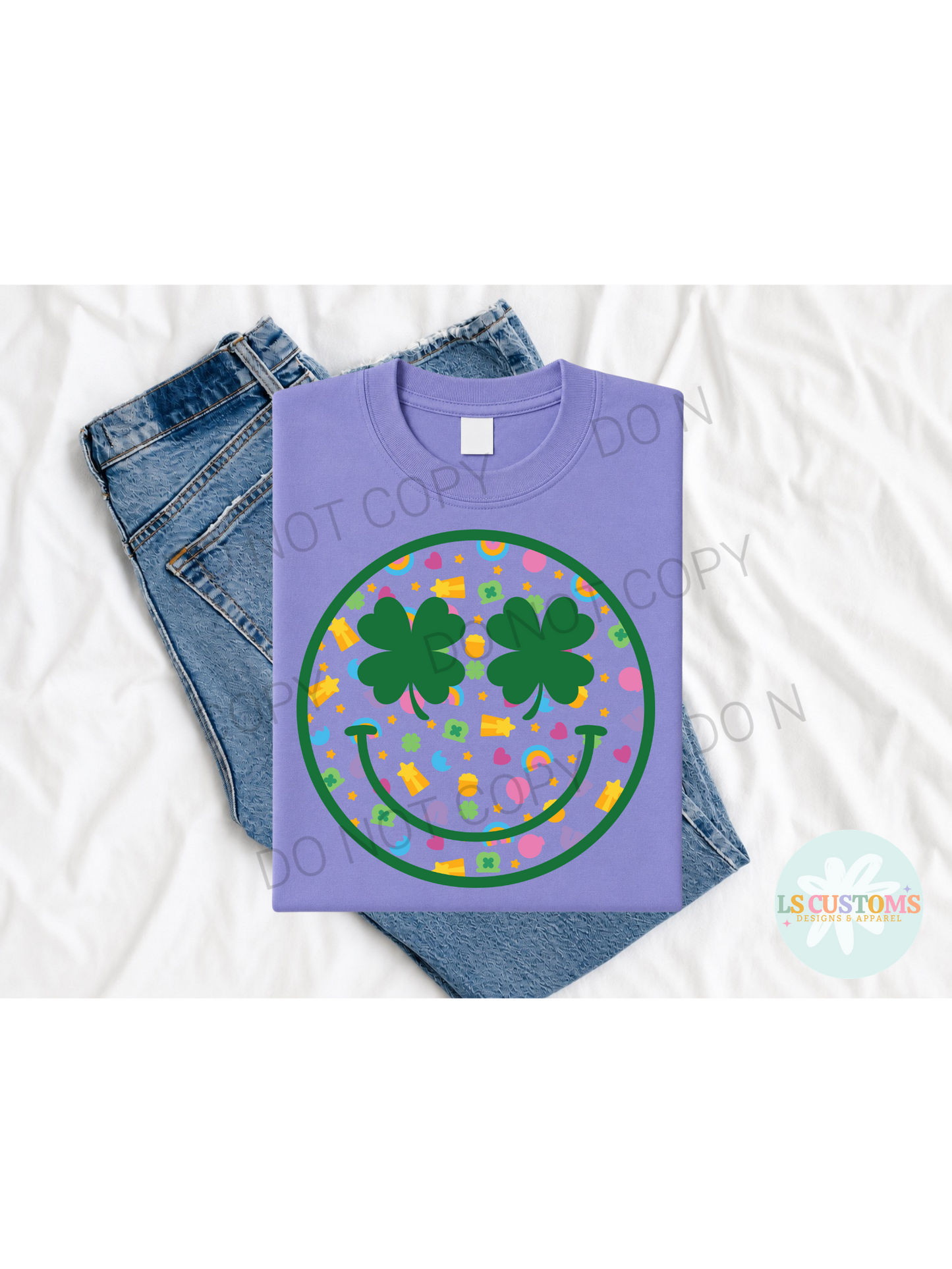 Lucky Charm Smiley Face