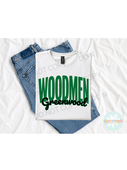 School Spirit Outline: 2 Outline Options (no apparel)