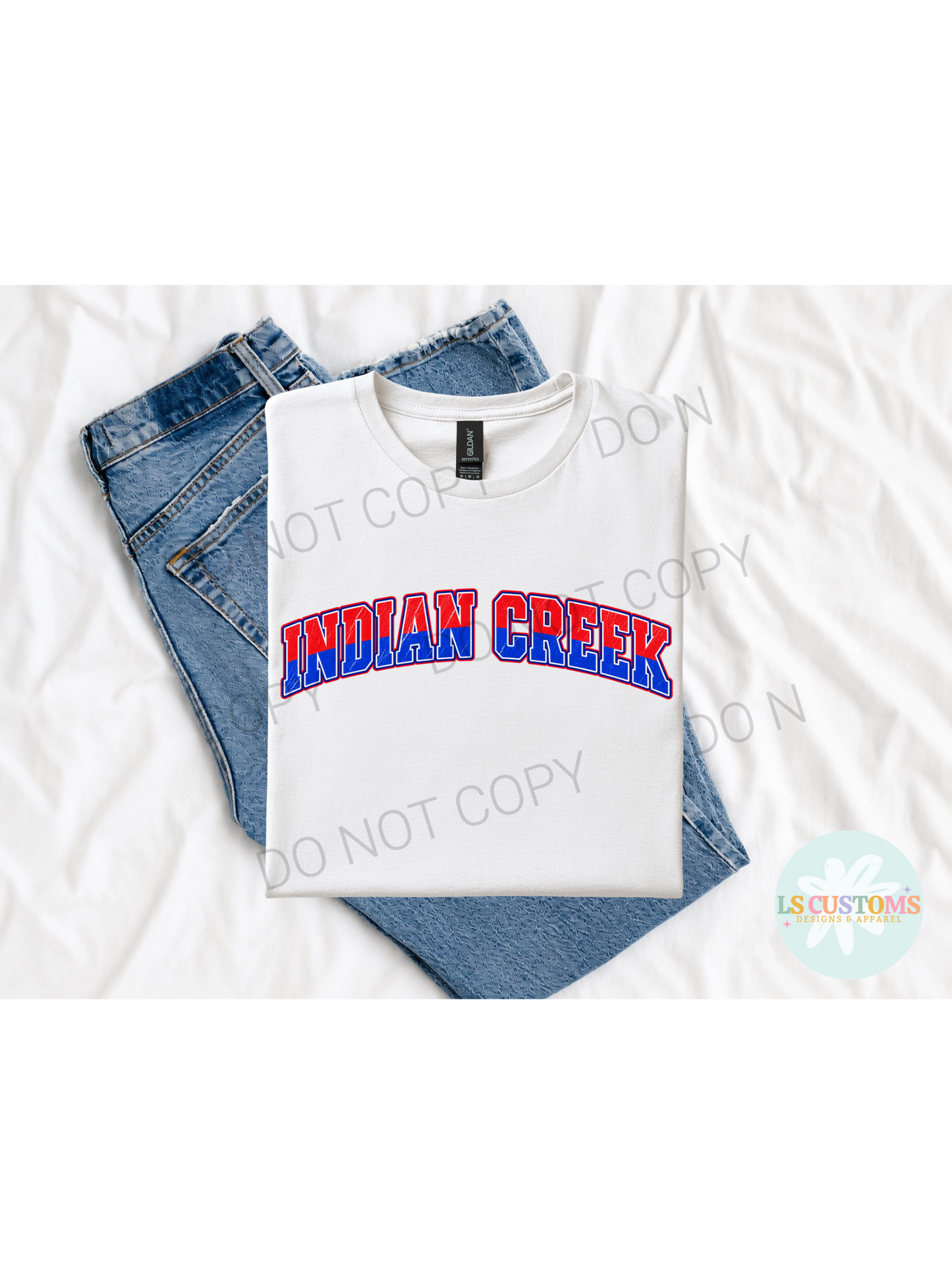 School Spirit Distressed School (no apparel)