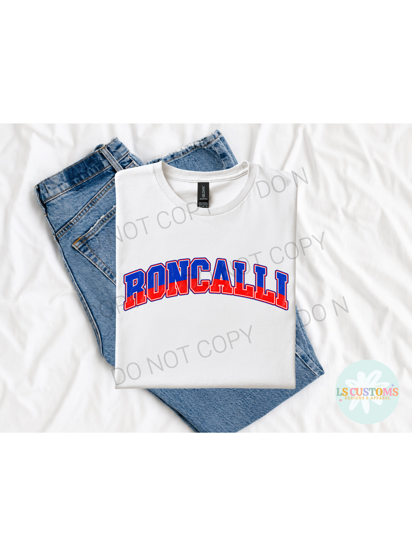 School Spirit Distressed School (no apparel)