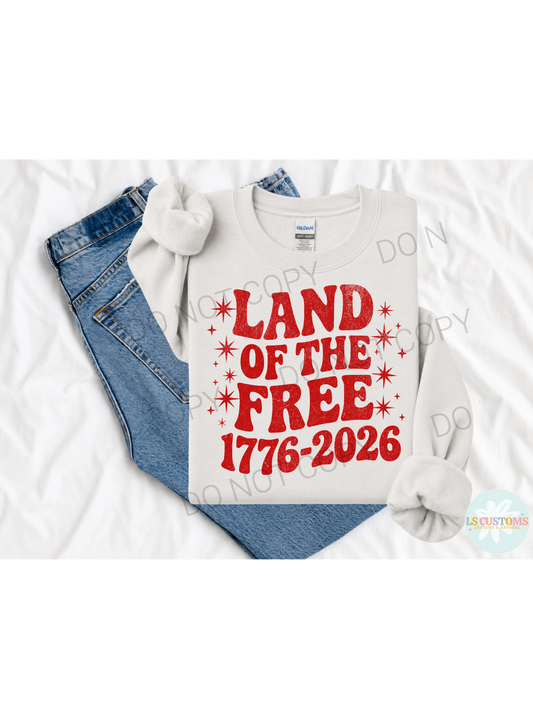 Land of the Free: 3 Color Options