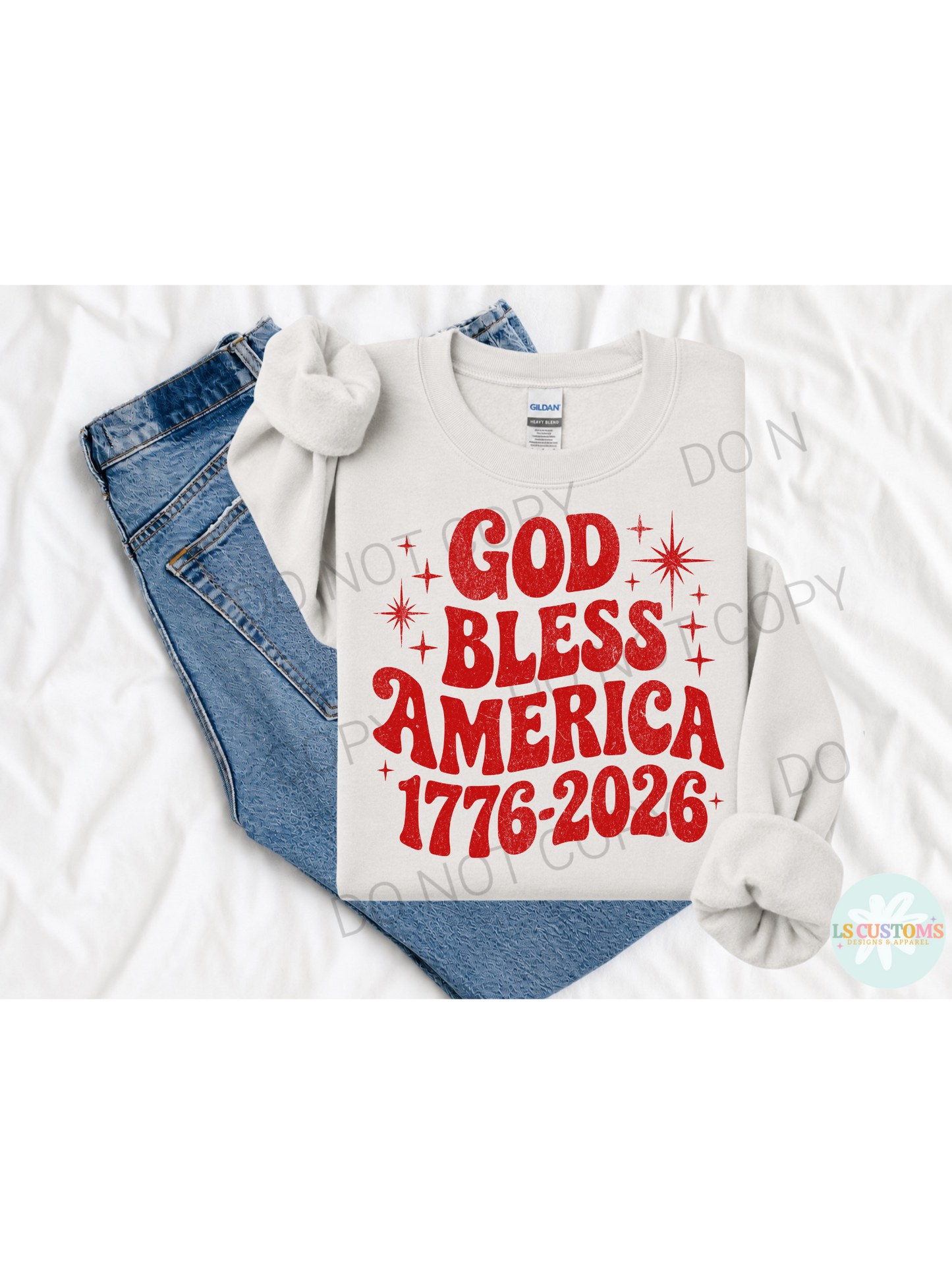 God Bless America: 3 Color Options