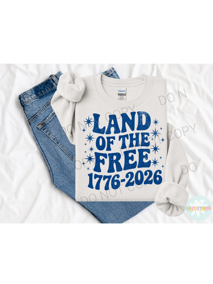 Land of the Free: 3 Color Options